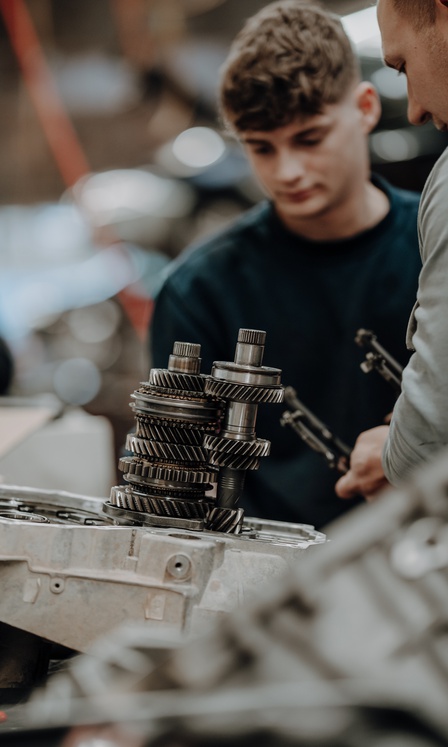 Werkstatt, Lehrlinge